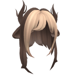 Anime Short Layered Deer Hair (Blonde & Brown)