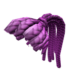 Anime Warrior Ponytail Hair