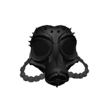 Antique Black Gas Mask