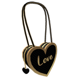 Antique Black Love Heart Bag (3.0)