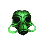 Antique Green Gas Mask