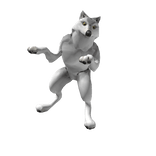 Arctic Shoulder Wolf