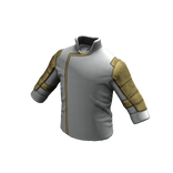 Armored Shirt Gold White