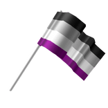 Asexual Pride Flag Mini