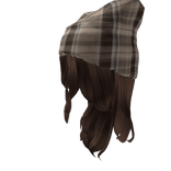 Autumn Square Hat (Brown Hair)