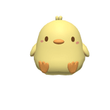 Baby Chick  - Kawaii Anime Companion for Hair 