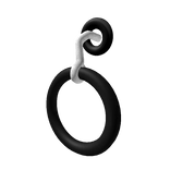 (BACK) Doll Pull String in Black 3.0