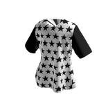 Baggy Black Stars Tee