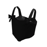 Ballerina Bow Corset- Black