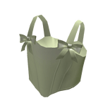 Ballerina Bow Corset- Mint Green