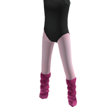 Ballet Leotard & Legwarmers - Black