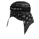 Bandana w/ Headband Black