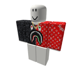 🔥𝐋𝐈𝐌𝐈𝐓𝐄𝐃🔥Bape X LV X Supreme Shark Hoodie