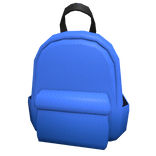 Basic Blue Backpack