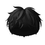 Basic Messy Hairstyle (Black)