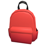 Basic Red Backpack