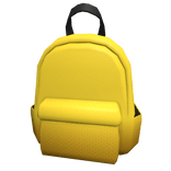 Basic Yellow Backpack