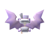 Bat Pack Pastel Purple White