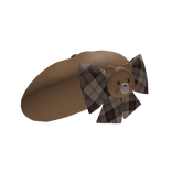 Bear bow beret