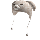 Beige Dog Hat