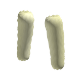 Beige Fur Leg Warmer