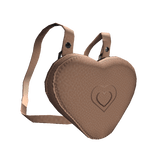 Beige Heart Backpack