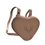 Beige Heart Backpack