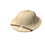 Beige Pith Helmet