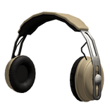 Beige Wired Headphones
