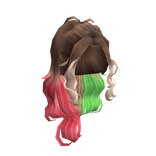 Bella's Watermelon High Ponytail