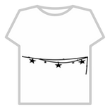 Belly chain in black