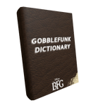 BFG Gobblefunk Dictionary