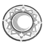 Black and Grey Moon Aura