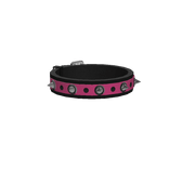 Black & Pink Gyaru Spiked Choker (1.0)