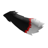 Black & Red Fox Tail