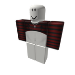 black and red striped crop top belly button ring