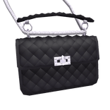 Black & Silver Deluxe Handbag