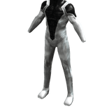 Black and White Alt Superhero Suit