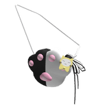 Black And White Cat Claw Bag
