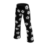 Black and White Flower Bellbottoms