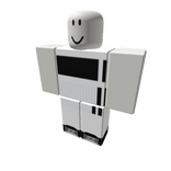 black and white squared striped set