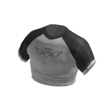 Black Angelic Heart Top