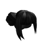 Black Anime Hair Buns