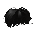 Black Anime Style Hair