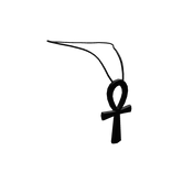 Black Ankh Necklace 3.0