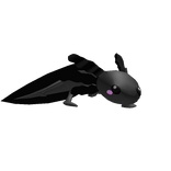 Black Axolotl Buddy