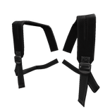 Black Backpack Straps 
