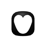 Black Balaclava Heart Cutout 1.0