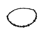 Black Bead Necklace 3.0