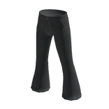 Black Bell Bottom Jeans